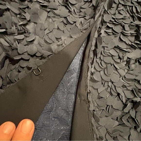 Akris Punto New Lasercut Flower Petal Appliqué Jacket In Ink Size US 4 $1,390.00